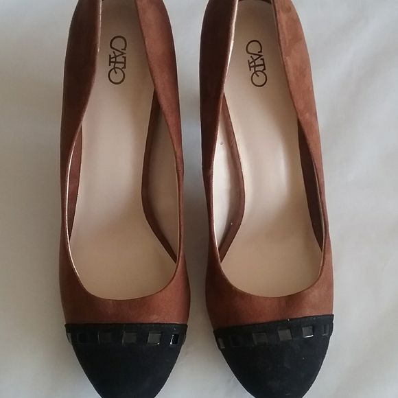 Cato Two Tone Shoes Sz 9 - Picture 1 of 6